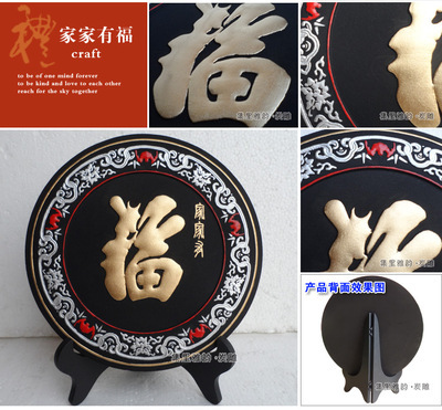 精选雅韵炭雕工艺品 乔迁礼品与家居摆件的完美结合