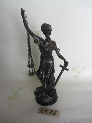 树脂陶瓷工艺品——战争女神像 德化县印艺印刷有限责任公司产品介绍