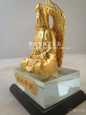 姜氏金属工艺品厂家直销关公佛像车载摆件 品质与信仰的完美结合